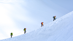 Cordee en haute montagne 6094 