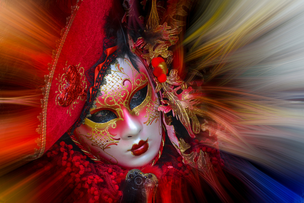 Masque venitien -  1445  by Luc TORRES