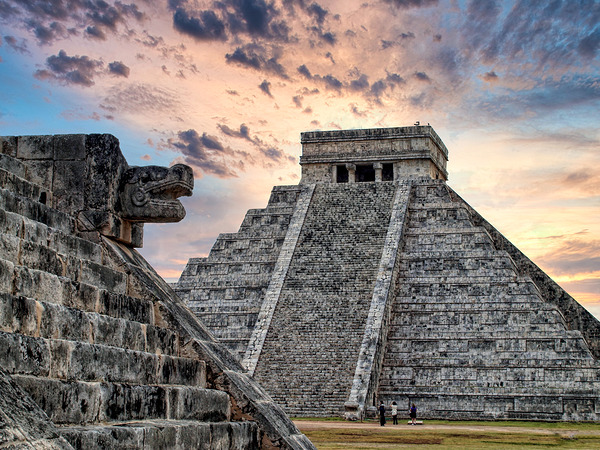 Mayan Temple Print