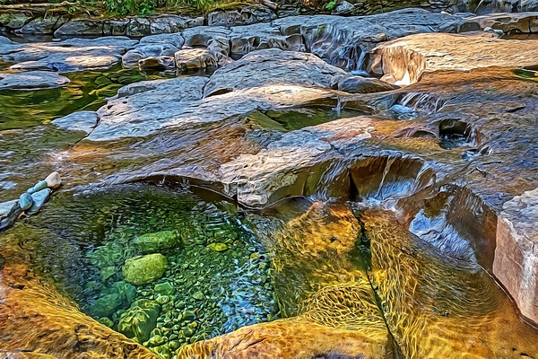 RiverRocks Print
