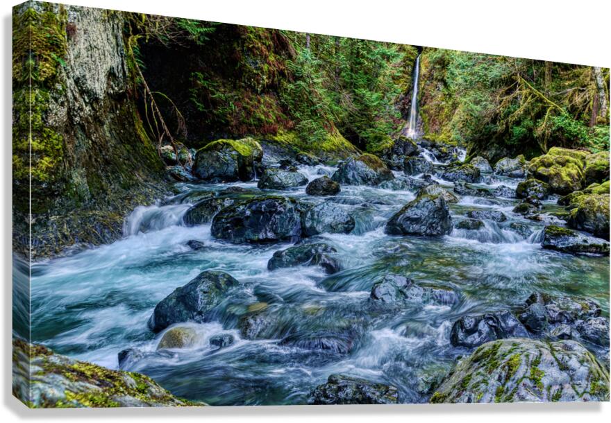 Rosewall Falls Canvas Print