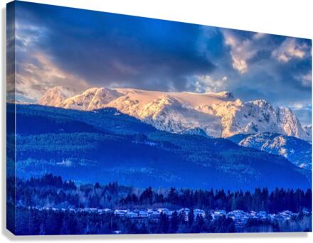Comox Glacier Canvas Print
