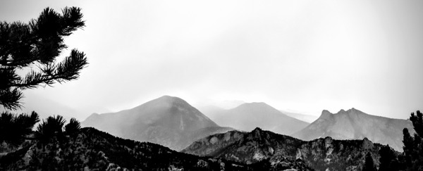 Ghost Mountains  Print