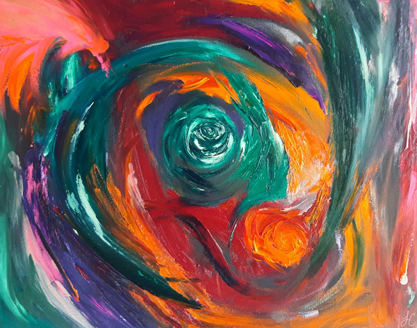 Orbit in Bloom  Print