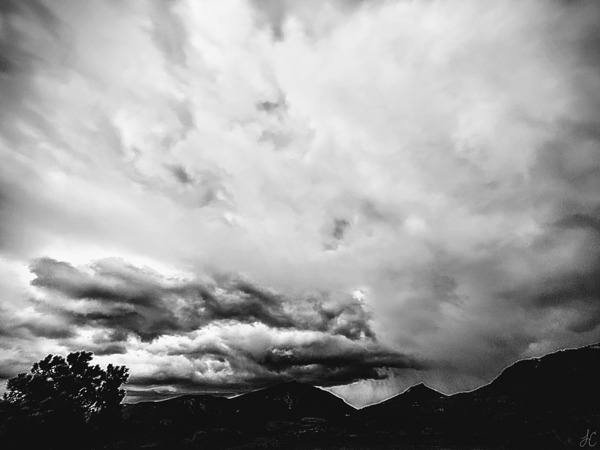 Storm on the Mountain Print