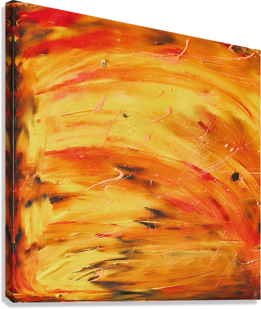 Faded Gold Canvas Print