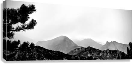 Ghost Mountains  Canvas Print