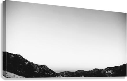 A Quiet Morning in Gray  Canvas Print