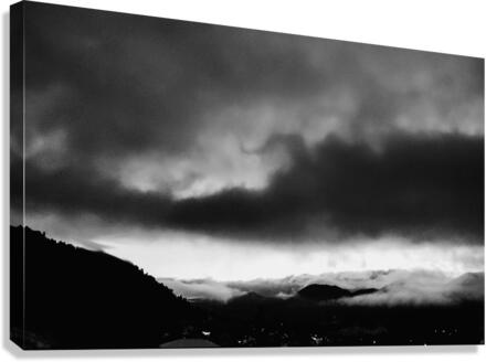 Rolling Gray  Canvas Print