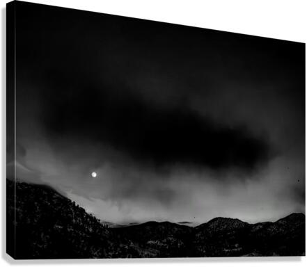 Moon Clouds  Canvas Print