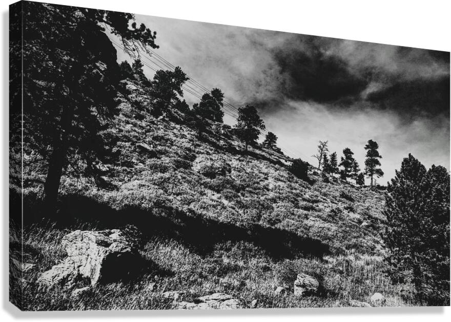 The Sky Cracked Open Canvas Print