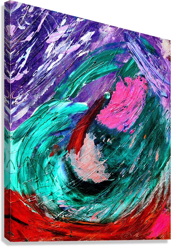 Found in the Wild Sea Canvas Print