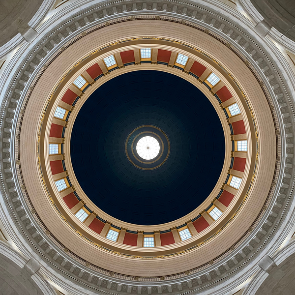 West Virginia Capitol Rotunda Print