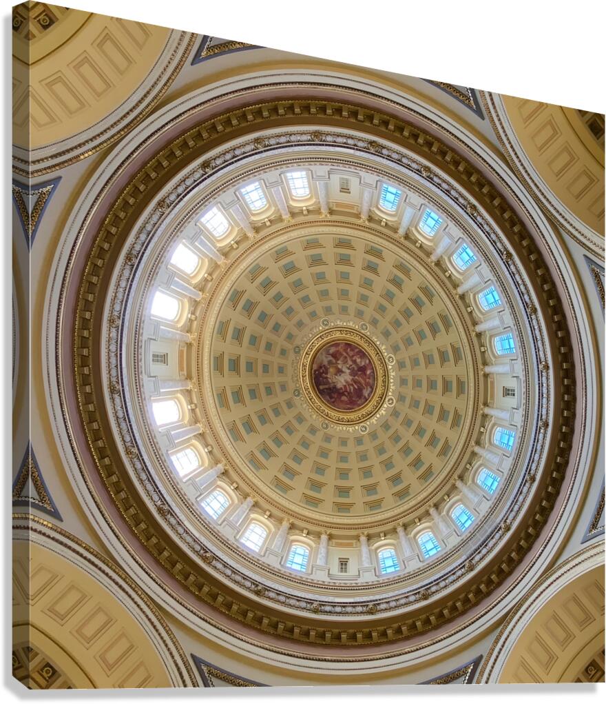 Wisconsin Capitol Rotunda I Canvas Print