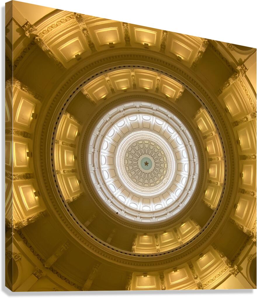 Texas Capitol Rotunda Canvas Print