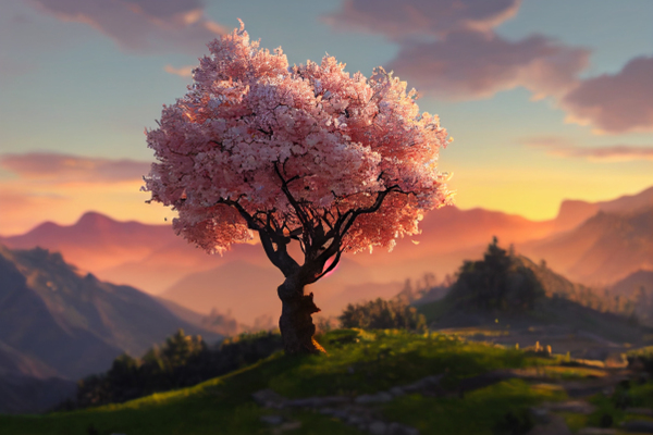 sakura Tree  Print