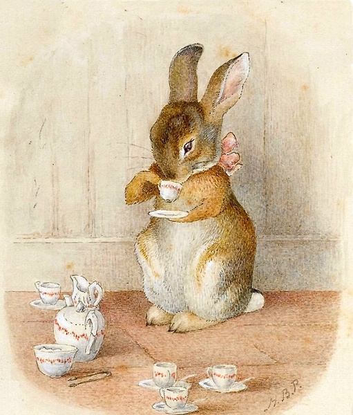 Beatrix Potter Tea Party by jacmerchandise