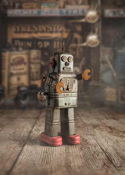 Toy Robot Print
