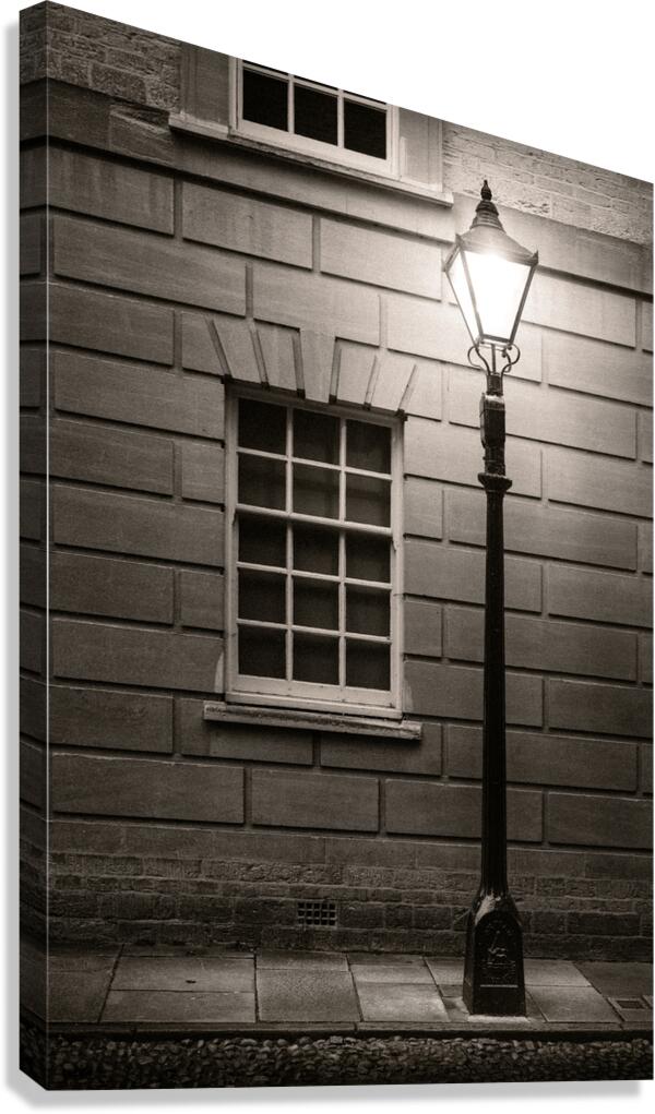 Oxford Lamp Canvas Print