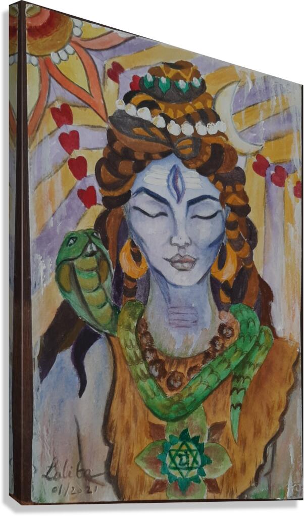 Adiyogi  Canvas Print