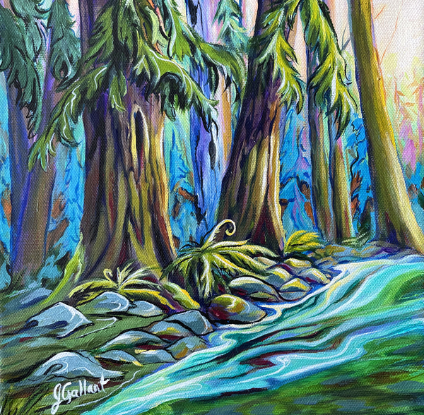 Into The Mystic Print