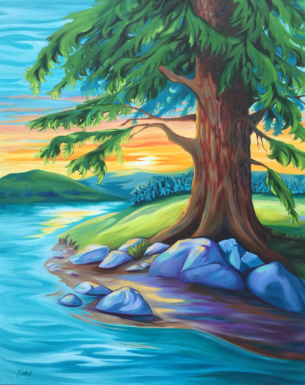 Guardian of the Bend Print