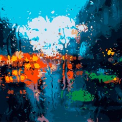City Rain Traffic