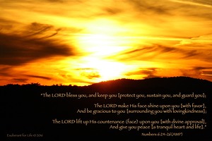 Numbers 6:24-26 