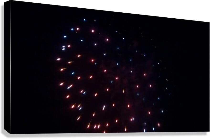 Fireworks 2000 Canvas Print