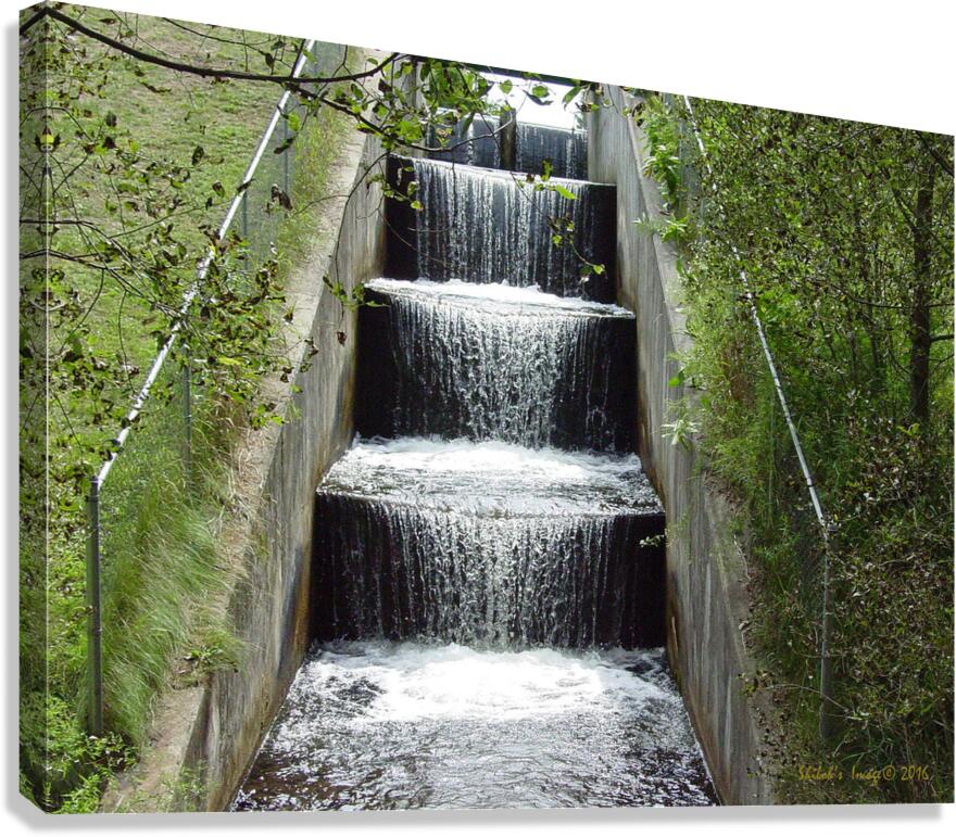 Waterfalling  Canvas Print