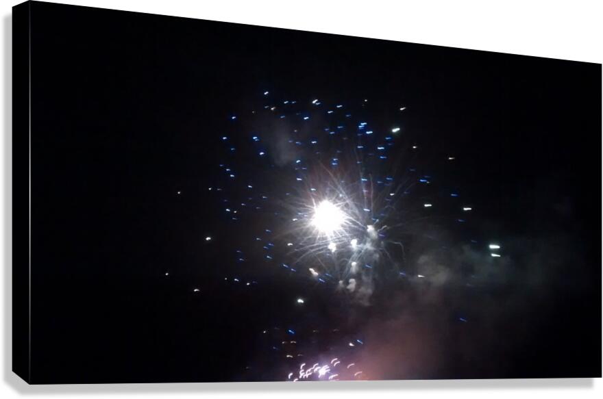 Fireworks Canvas Print