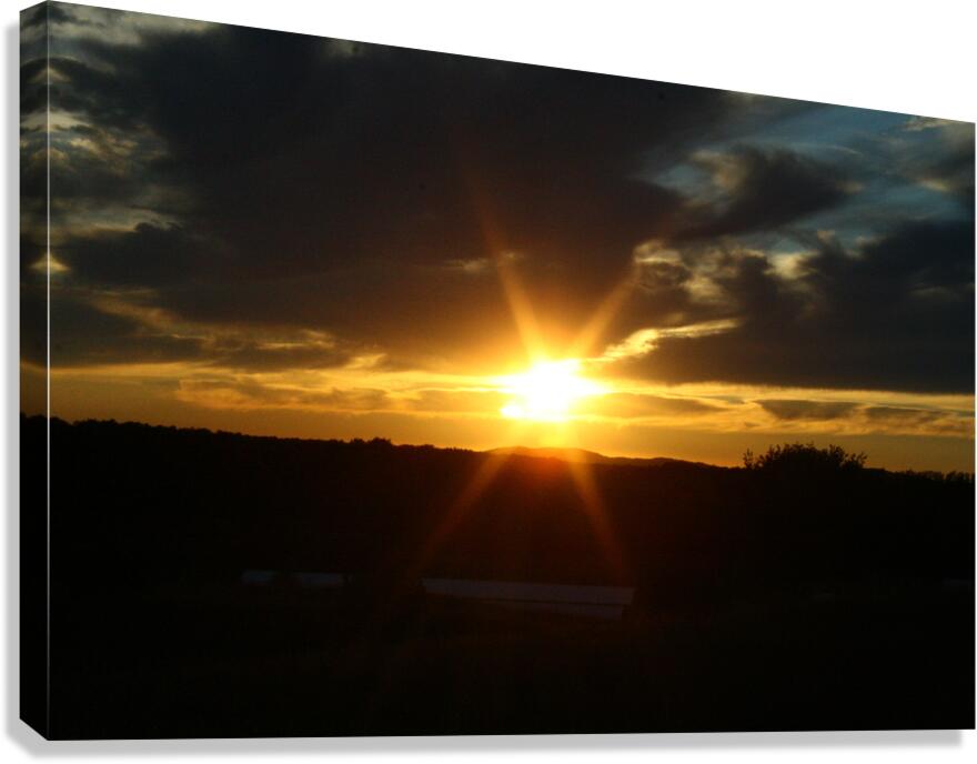 Sunset Canvas Print