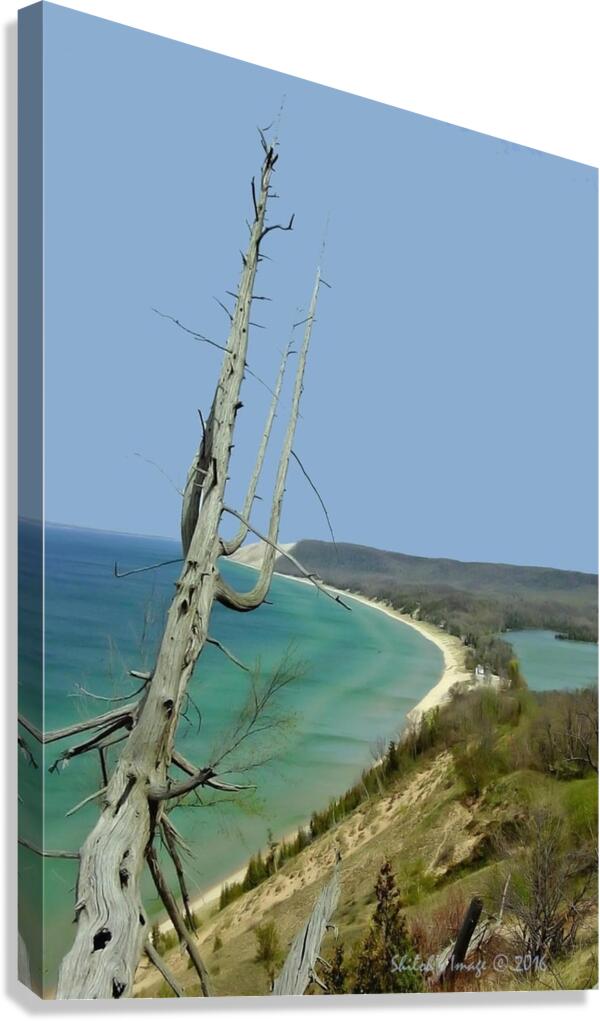 Empire Bluff Canvas Print
