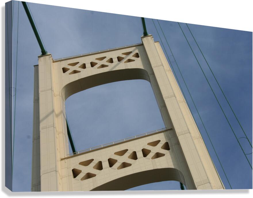 Mighty Mac Tower Canvas Print
