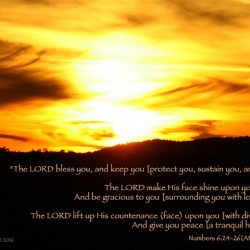 Numbers 6:24-26 