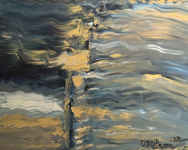 “Waves of my Mind” Fine Art by Deanna Caroon  by Deanna Caroon