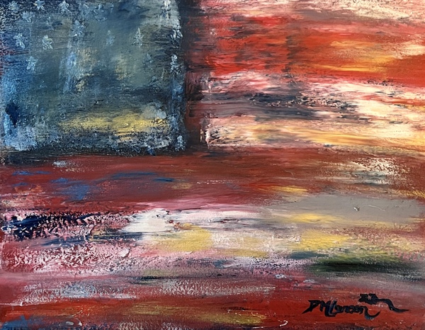 “‘America- Homecoming “ Fine Art by Deanna Caroon  by Deanna Caroon