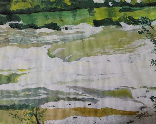DANCING RIVER  Print