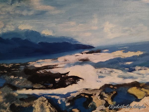 OCEAN BLUE BEAUTY  Print