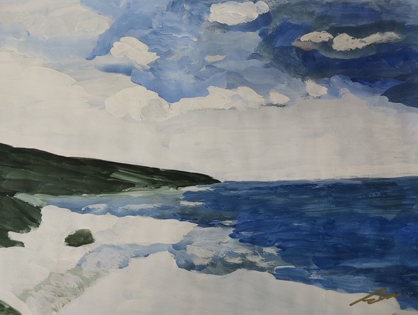 SEA BLUE  Print