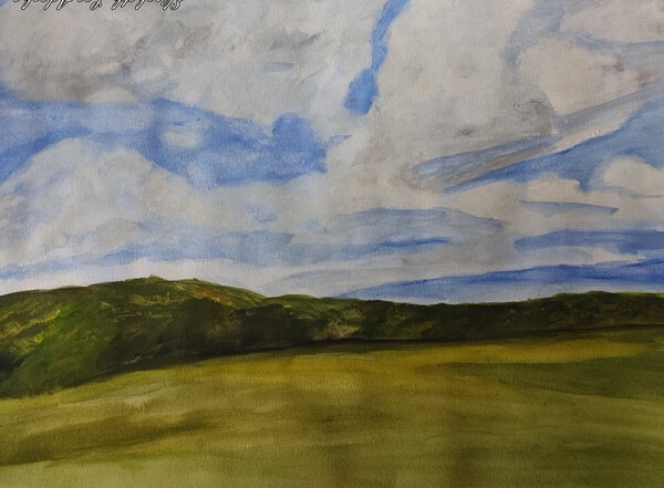 SKY FALL  Print