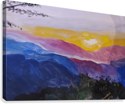 RAINBOW COLORS  Canvas Print