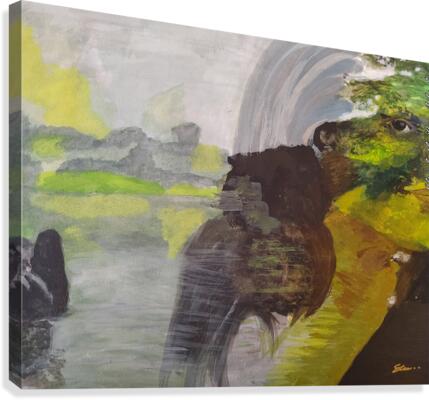 LADY EARTH  Canvas Print