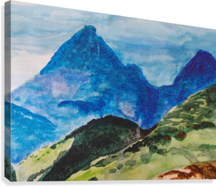 MOUNTAIN VIEW  Canvas Print