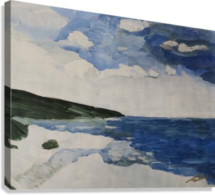 SEA BLUE  Canvas Print