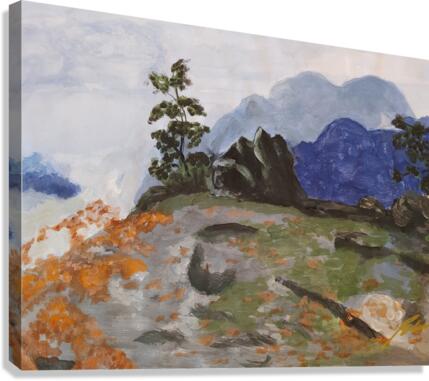MOUNTAIN HIGH  Canvas Print
