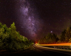 Straight to the galaxy