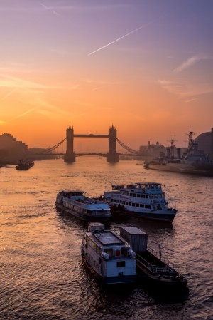 Sunset Tower Bridge London