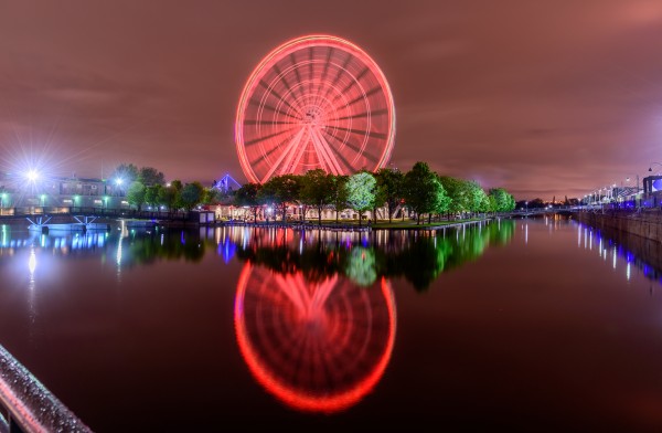 La Grande Roue de Montreal Print