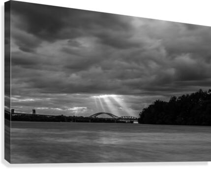 Sky open up Canvas Print